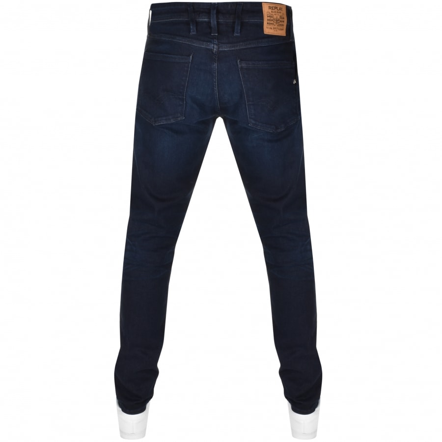 Alternative Image for ProductReplay Slim Fit Anbass Jeans Blue2